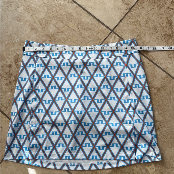 J. Lindeberg Geometric Pattern Sleeveless Top and Skirt M - Picture 12 of 13